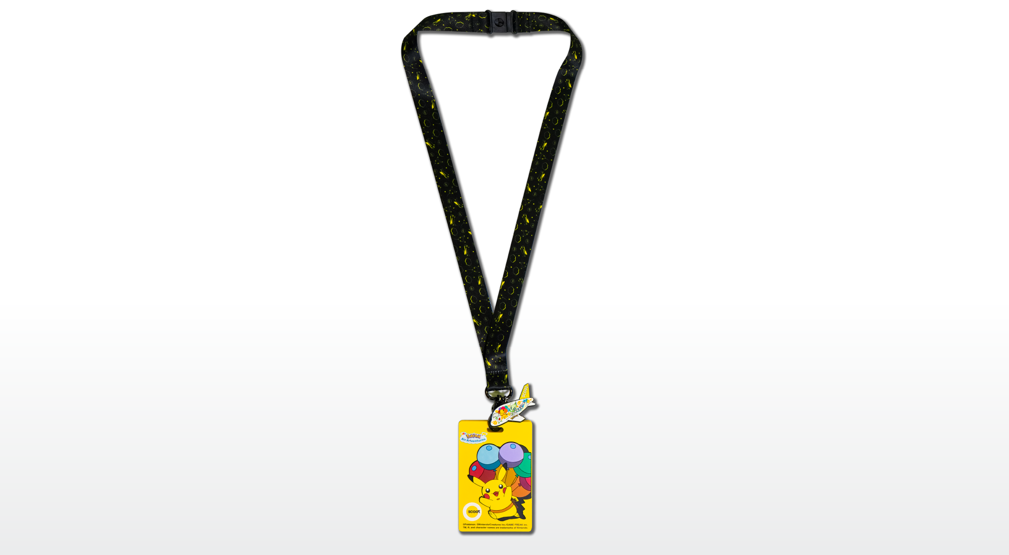 Pikachu Jet Pokemon merchandise - Pokemon lanyard