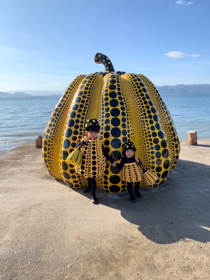 Yayoi Kusama’s pumpkins