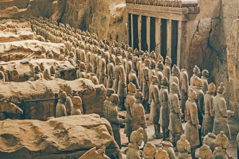The Terracotta Army in Xi’An