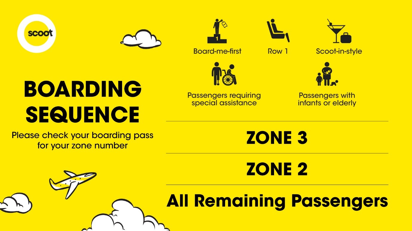 scoot cabin baggage policy