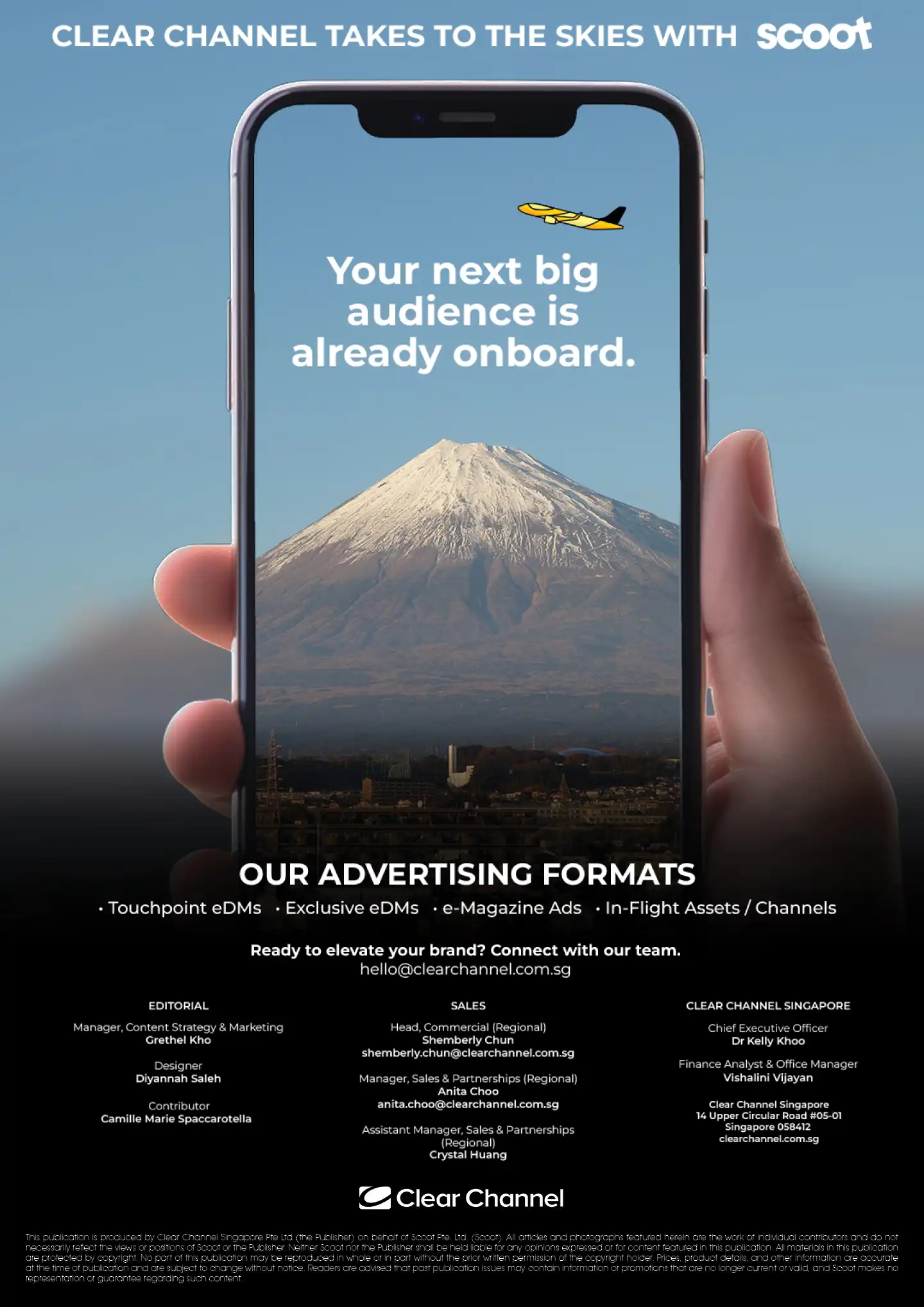 Advertise with us on eDMs, e-Magazines and in-flight channels