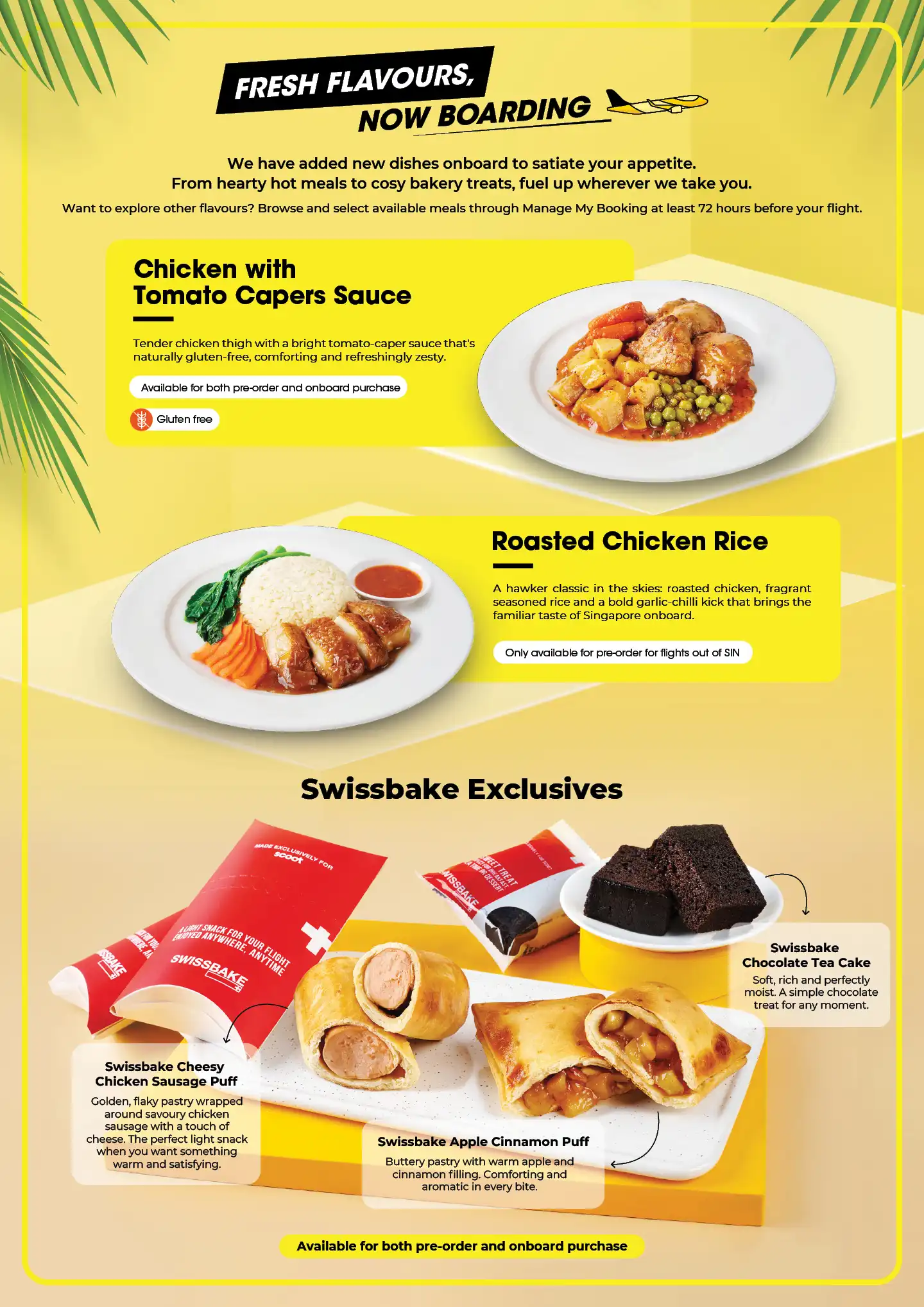 Fresh flavours now boarding with Swissbake exclusives