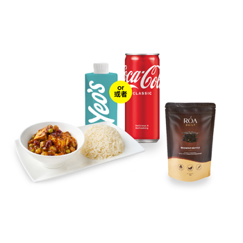 三豆豆腐咖喱配巴斯马蒂米饭 三豆豆腐咖喱配巴斯马蒂米饭